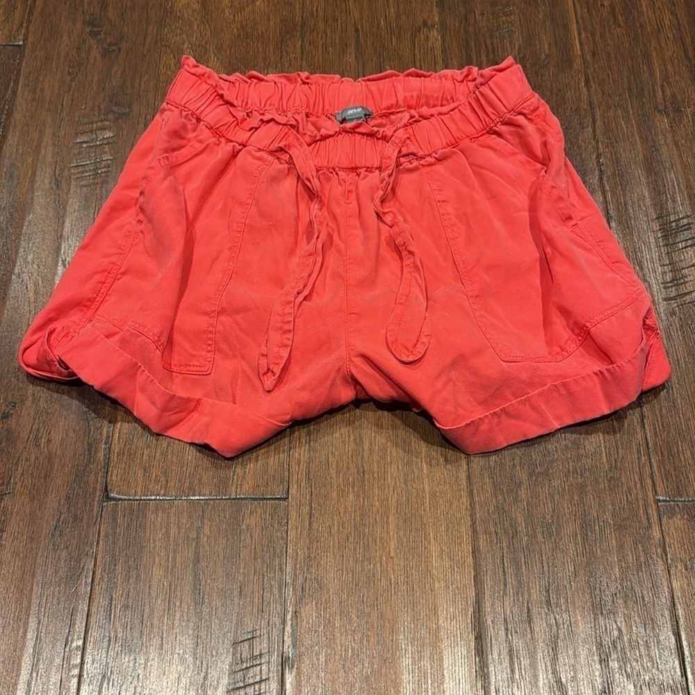 CM🩷 Size Medium - Aerie High Waist Red Ruffle Shorts - Picture 8 of 8